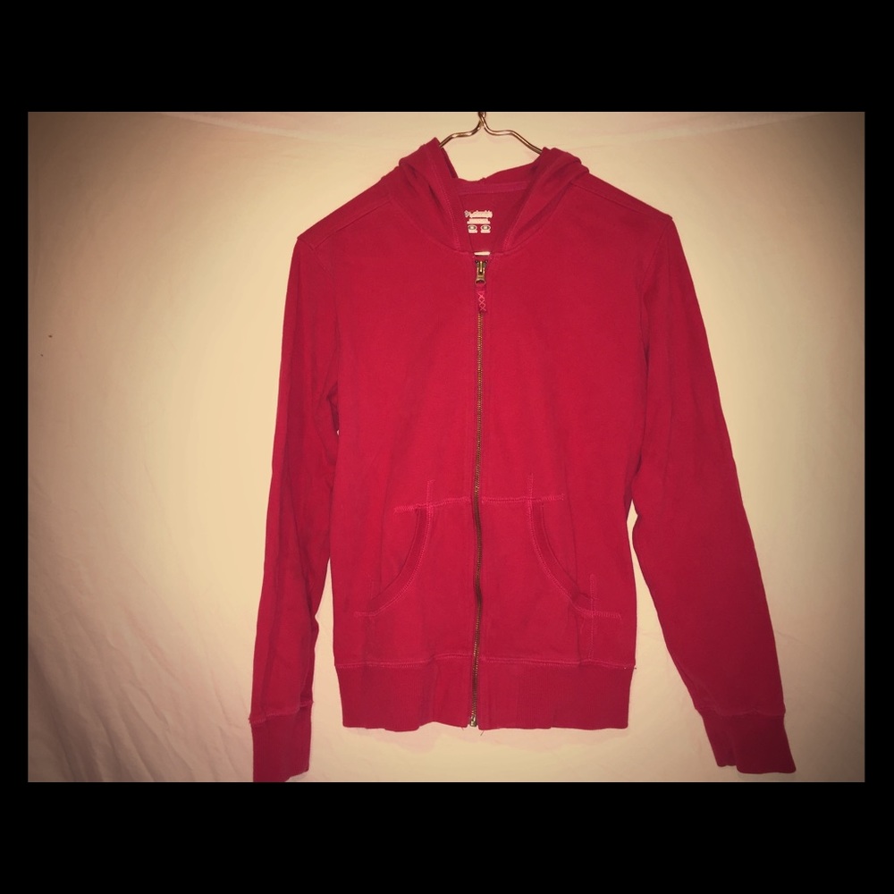 Women’s Columbia Red Zip-Up Hoodie